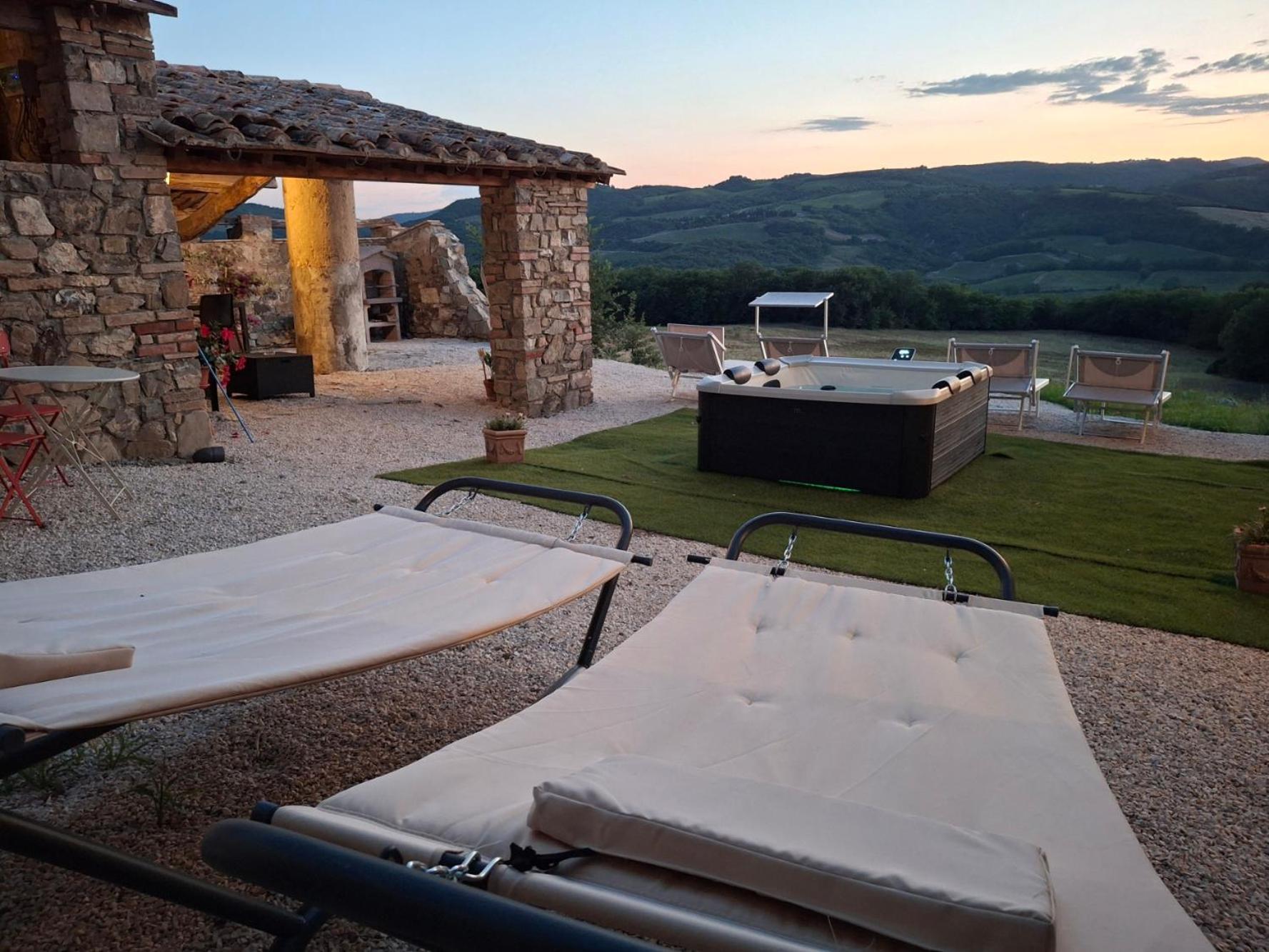 Agriturismo Capannacce Bagno Vignoni Zewnętrze zdjęcie