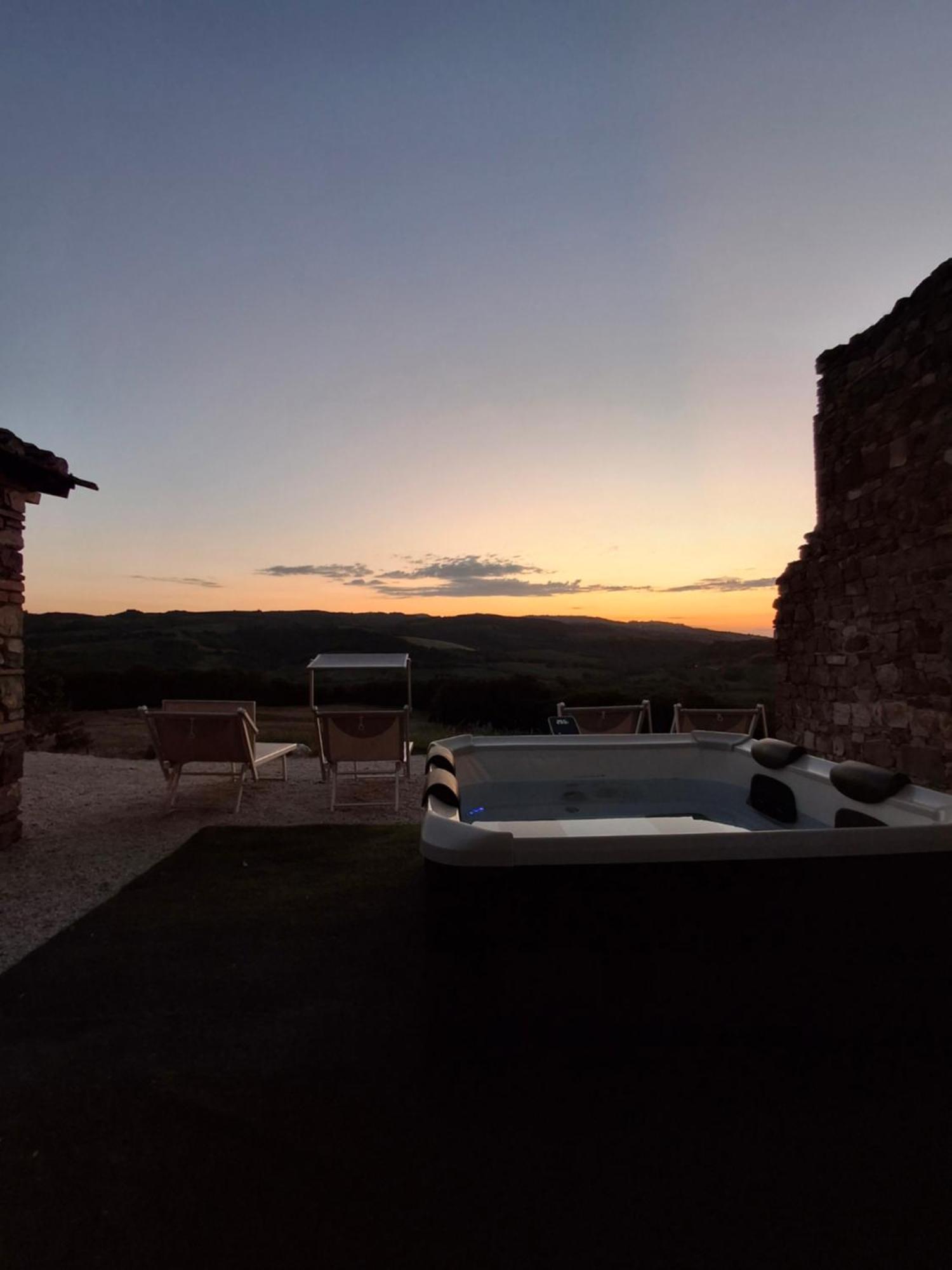 Agriturismo Capannacce Bagno Vignoni Zewnętrze zdjęcie